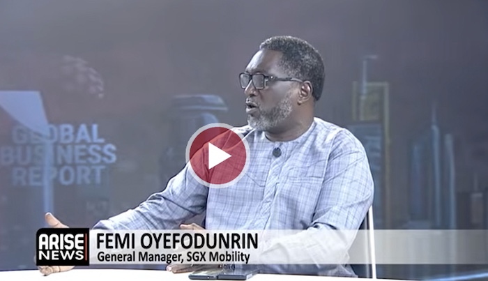 SGX Mobility’s Femi Oyefodunrin says electric mobility expansion will lower costs, attract investors...