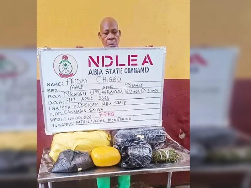 NDLEA uncovers major drug network, arrests elderly suspect and doctor in nationwide crackdown across...