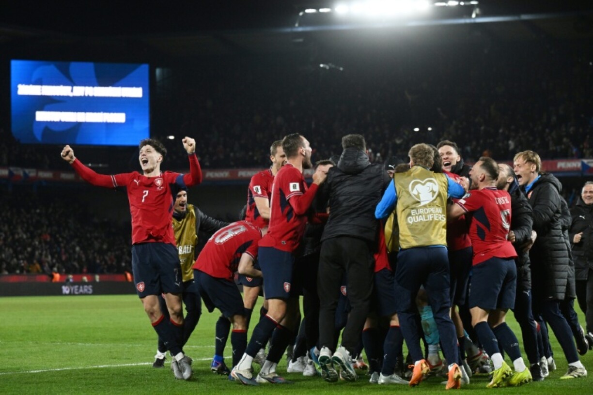 Czechia secure World Cup return after 20 years, defeating Denmark on penalties following dramatic pl...