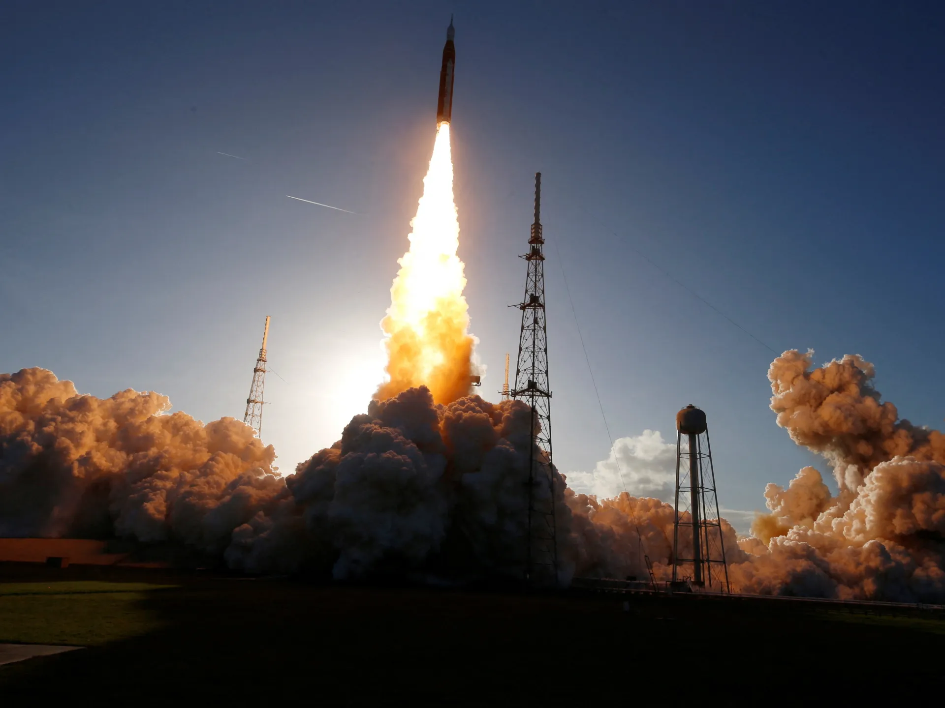 NASA’s Artemis II spacecraft reaches orbit after powerful launch, as crew begins checks ahead of pla...