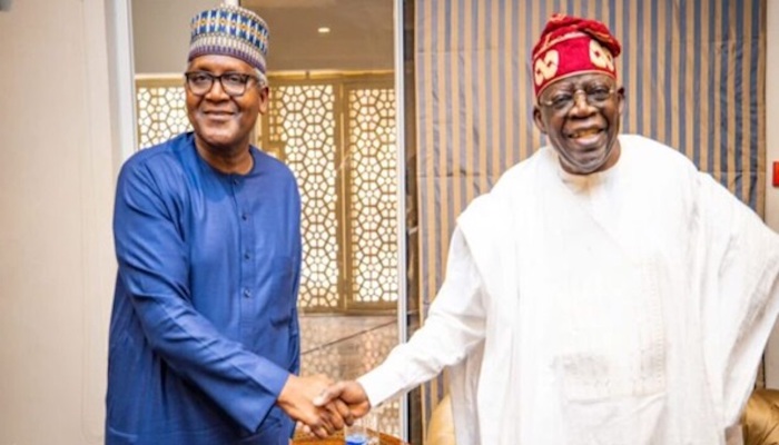 Tinubu celebrates Dangote’s birthday, highlighting his contributions to industrial growth, job creat...
