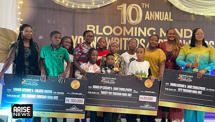 Blooming Minds marks 10th anniversary in Lagos, combining awards and runway show to spotlight young...