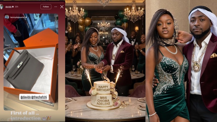 Davido marks Chioma’s 31st birthday with a message and a luxury gift, drawing attention from fans on...