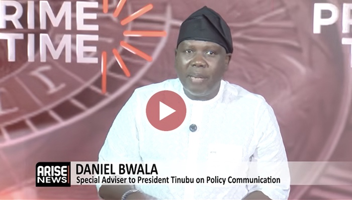 Presidential aide Daniel Bwala insists Tinubu won 2023 election on merit, dismissing opposition crit...