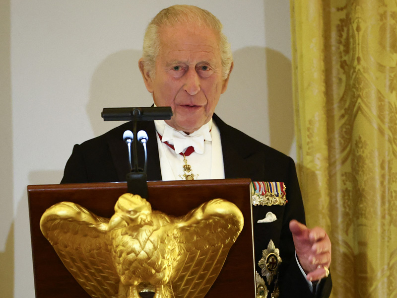 King Charles tells US lawmakers closer cooperation is vital, warning global challenges cannot be han...