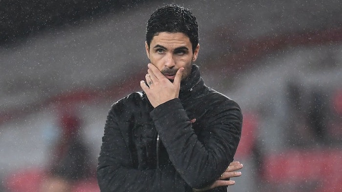 Arsenal manager Mikel Arteta has criticised VAR after his side were denied a late penalty in 1-1 Cha...