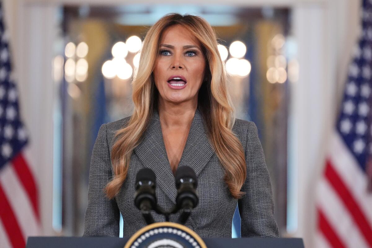 Melania Trump denies Epstein ties, demands end to false claims and urges Congress to hear victims pu...