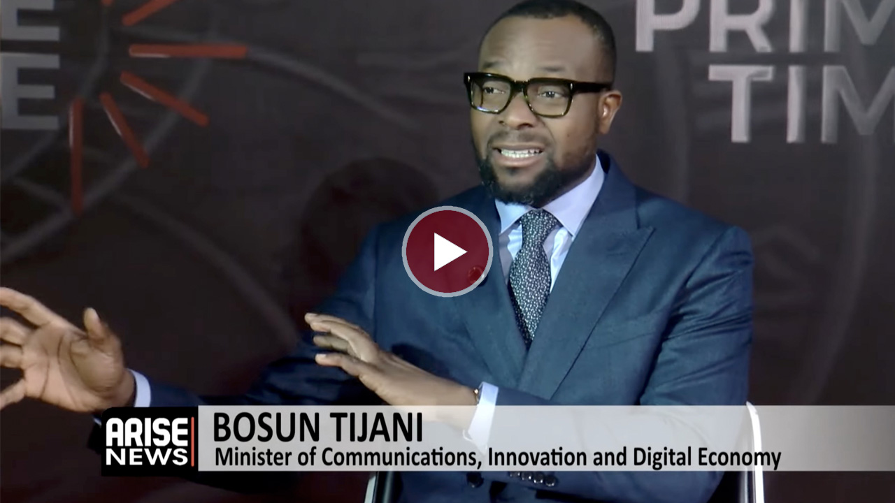 Minister Bosun Tijani says Nigeria’s digital future relies on connectivity and empowering local rese...