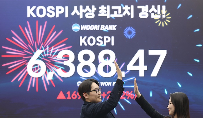 Tech stocks fuel a record KOSPI surge, as investors look past Iran tensions and rising oil prices to...