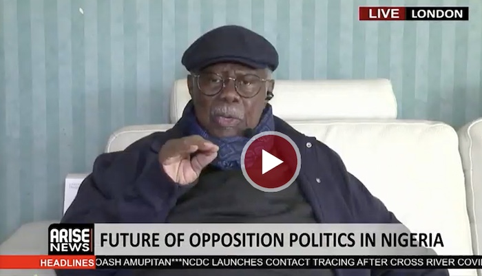 Bode George cautions that weakening opposition voices signals democratic failure and warns Nigeria r...
