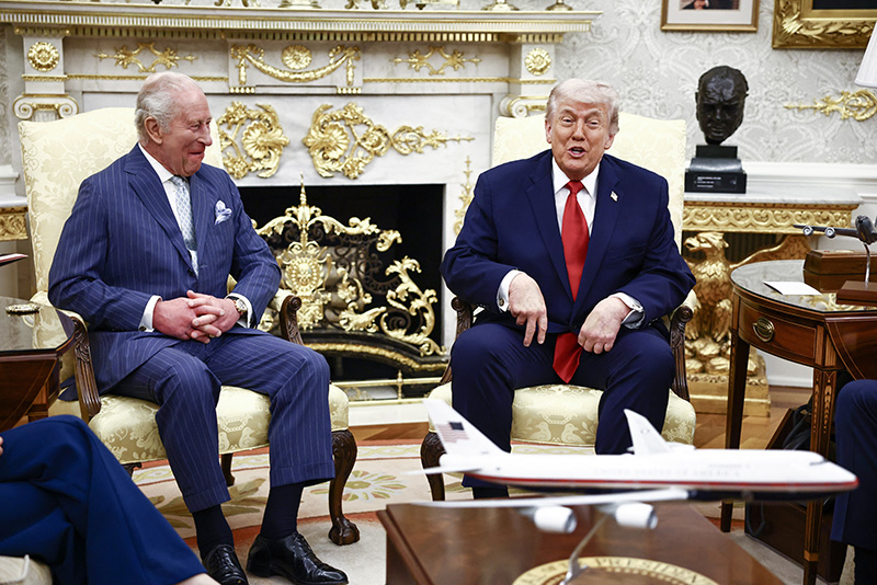 US President Trump says America has had no closer friend than Britain since independence sharing roo...