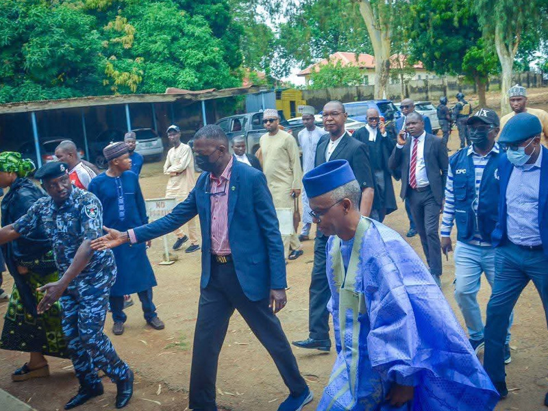 El-Rufai faces dual court arraignments on corruption charges; bail hearing adjourned, while courtroo...