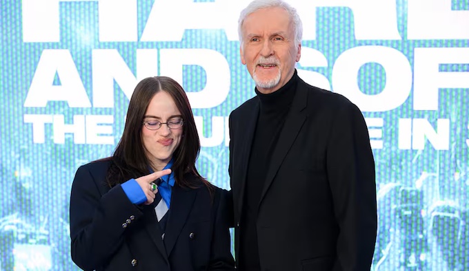 Billie Eilish collaborates with James Cameron on a 3D concert film filmed in Manchester during her r...