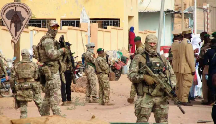 Moscow reports that its Africa Corps paramilitary unit has freed Russian and Ukrainian nationals kid...