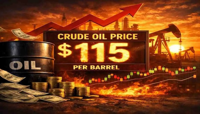 Oil price rises to $115 per barrel following reports that the US is preparing for an extended blocka...