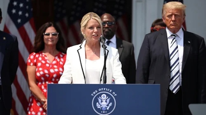 Trump removes Pam Bondi as attorney general, appoints Todd Blanche acting replacement as cabinet res...