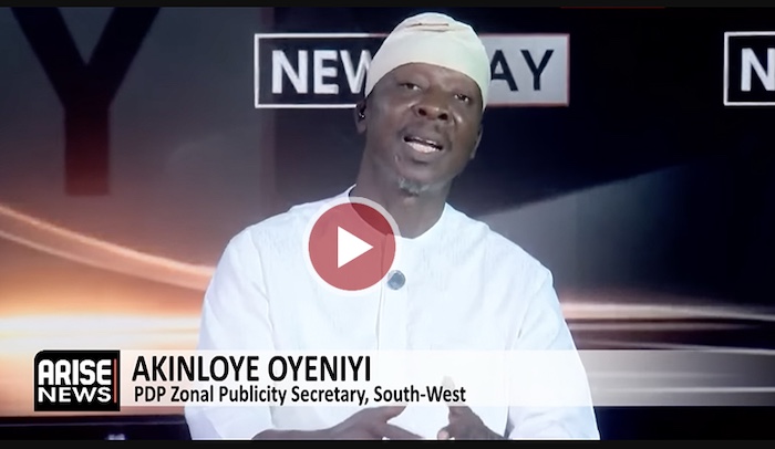 PDP chieftain Akinloye Oyeniyi questions Oyo government’s process, says installation without presenc...