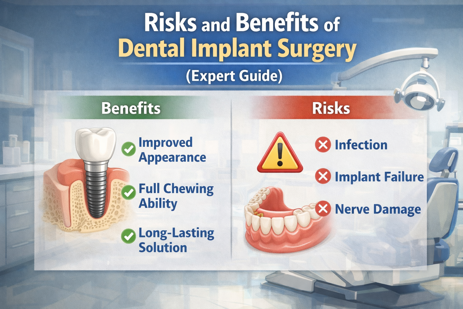 Language : EnglishTopics: Dental ImplantsDental implant surgery is one of the most advanced and reli...