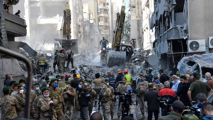 Israeli strike in east Beirut kills Christian party official, intensifying Lebanon’s sectarian tensi...