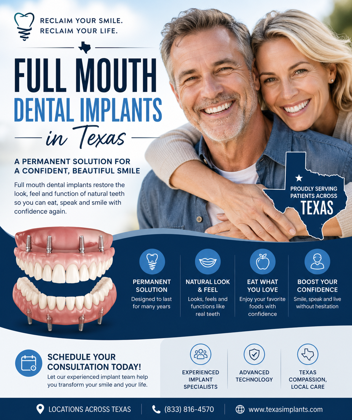 Language : EnglishTopics: Dental ImplantsDental Implants FixingFull mouth dental implants are one of...