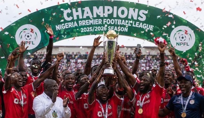 President Tinubu congratulates Rangers International FC for winning the NPFL title and praises River...