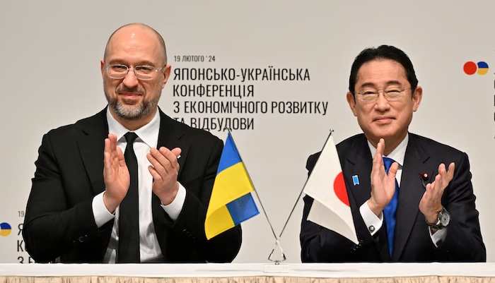 Ukraine says Japan’s relaxed export rules open door to arms talks, though Tokyo has not confirmed an...