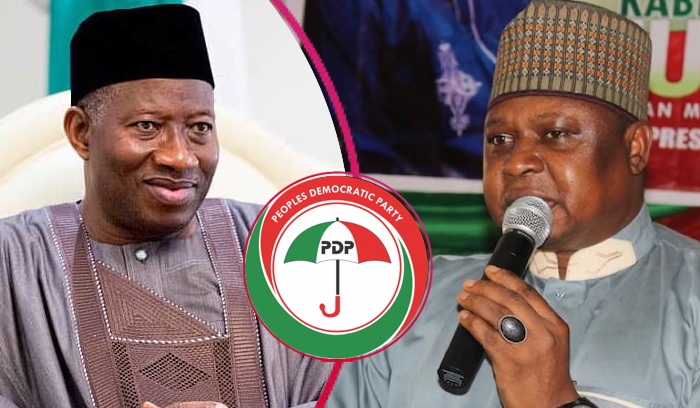 Turaki-led PDP says Jonathan completed its digital registration and remains unaffiliated with any ot...