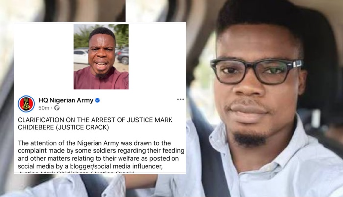 DSS arraigns Chidiebere Justice Mark in Abuja over alleged cybercrime involving viral video and soci...