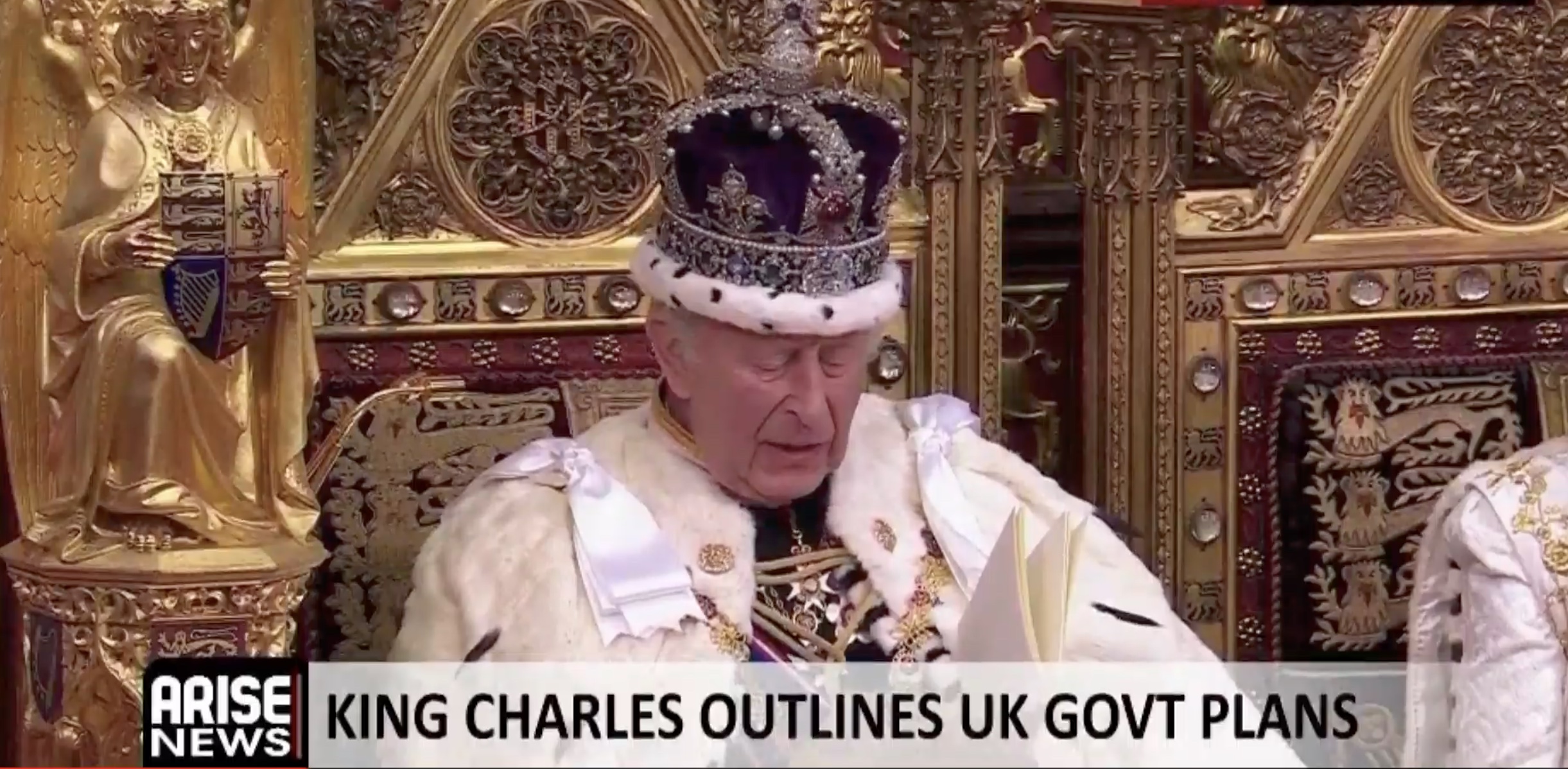 King Charles outlines sweeping UK reforms prioritising economic security, infrastructure, public ser...