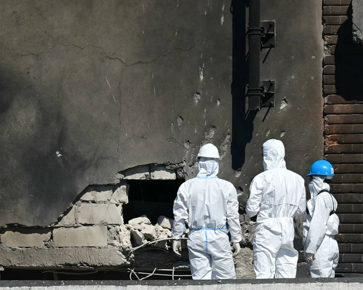 A Russian drone strike on a residential building in Romania injures two people and triggers condemna...