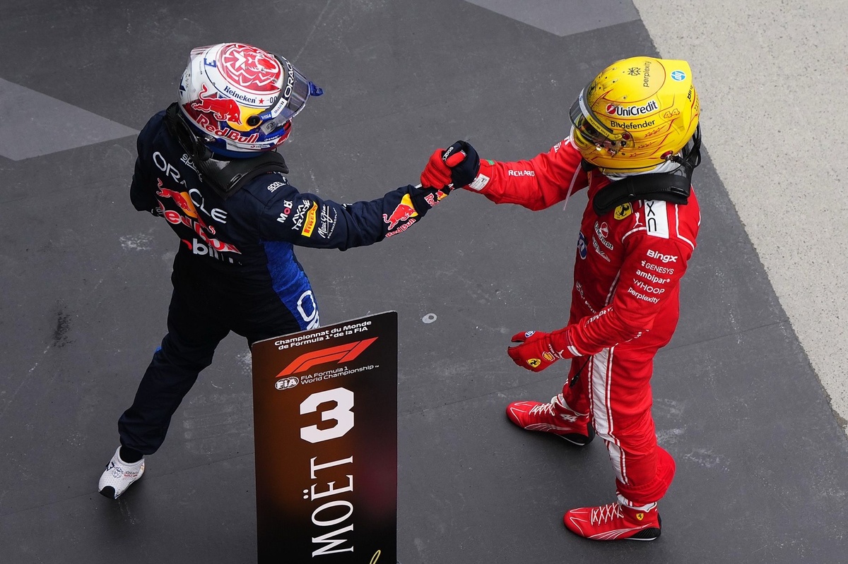 Lewis Hamilton returned to the scene of his maiden Formula 1 victory and made another breakthrough o...