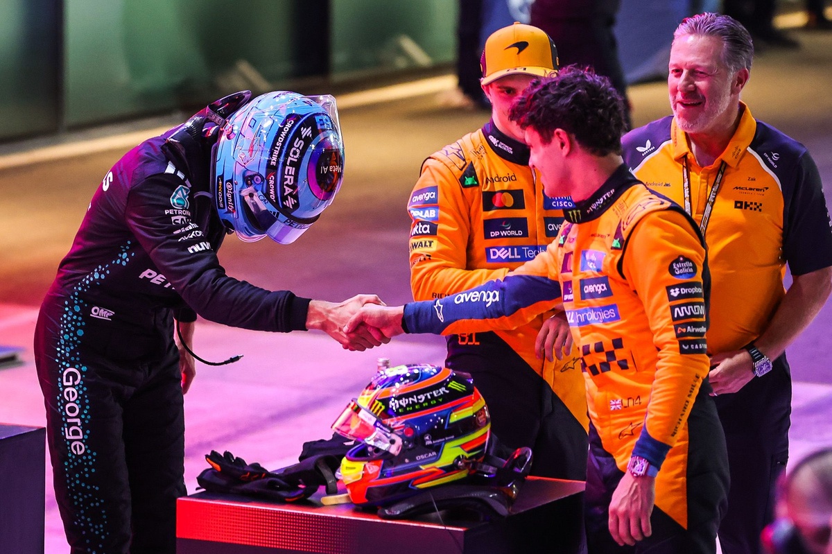 While the theory of Mercedes' Formula 1 title favouritism ahead of the dawn of the championship's la...