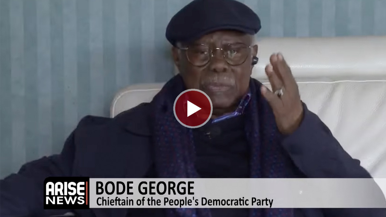 Bode George accuses Wike of destabilising PDP, says only President Tinubu can rein in the FCT Minist...