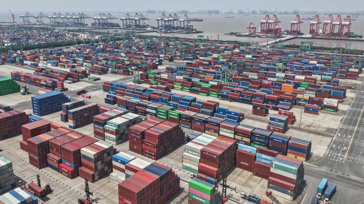 China’s exports rose 14.1% in April, boosting the country’s trade surplus to $84.8 billion due to st...