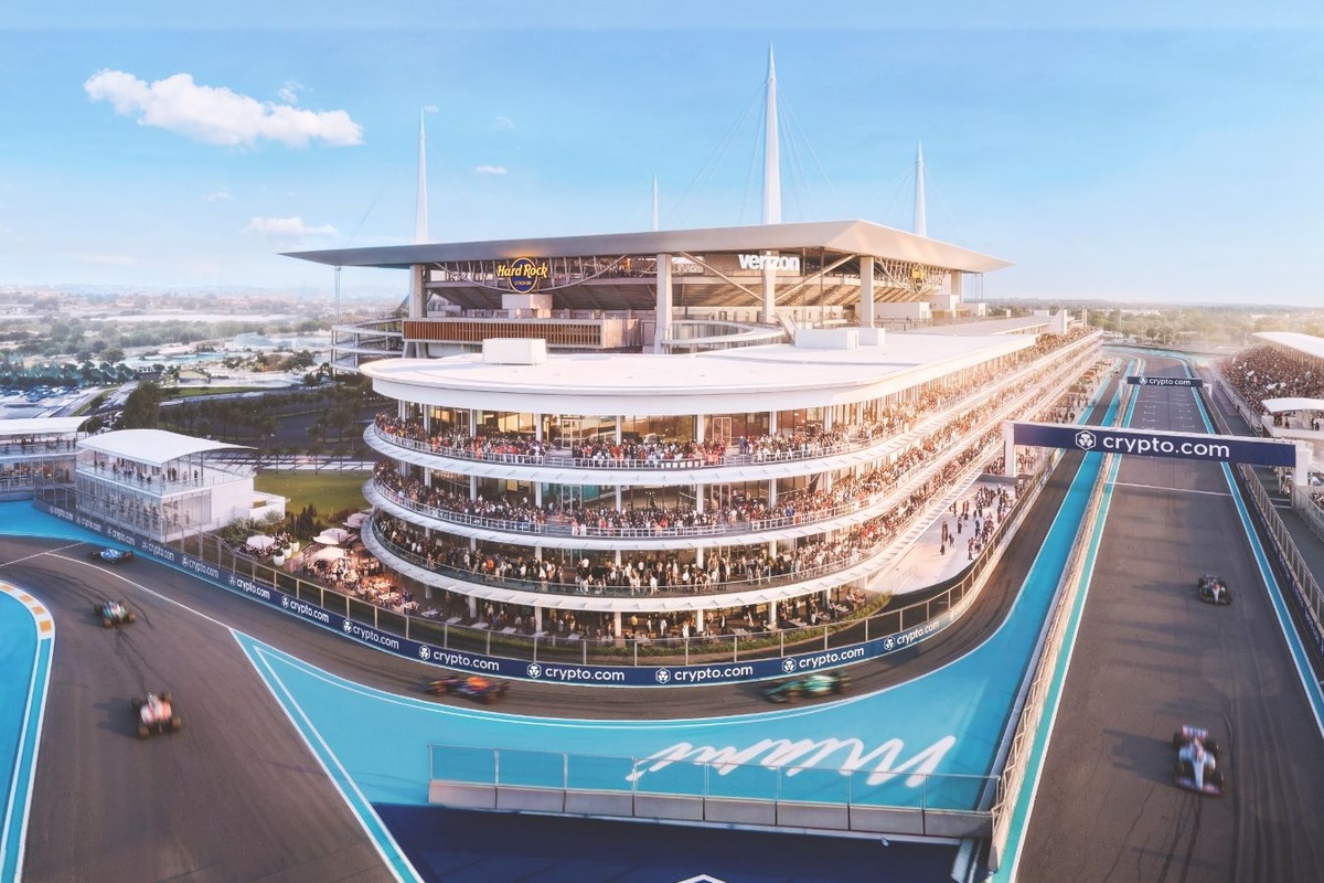 The Miami Grand Prix has announced an expansion of the Paddock Club hospitality with a new extension...