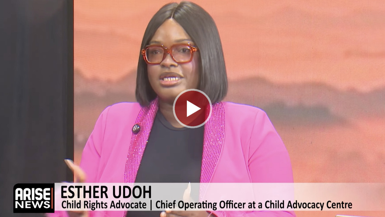 Child Rights advocate Esther Udoh discusses child abuse and protection in Nigeria as International F...