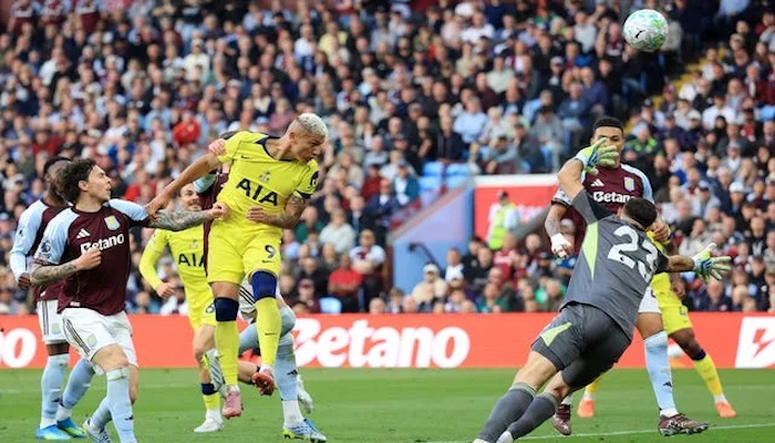Tottenham ease relegation fears with crucial win at Villa, ending poor run and moving above West Ham...