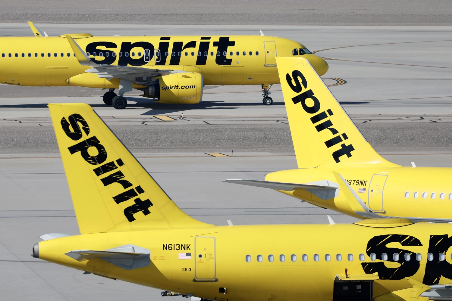 Airlines and US authorities are assisting stranded passengers after Spirit Airlines abruptly shut do...