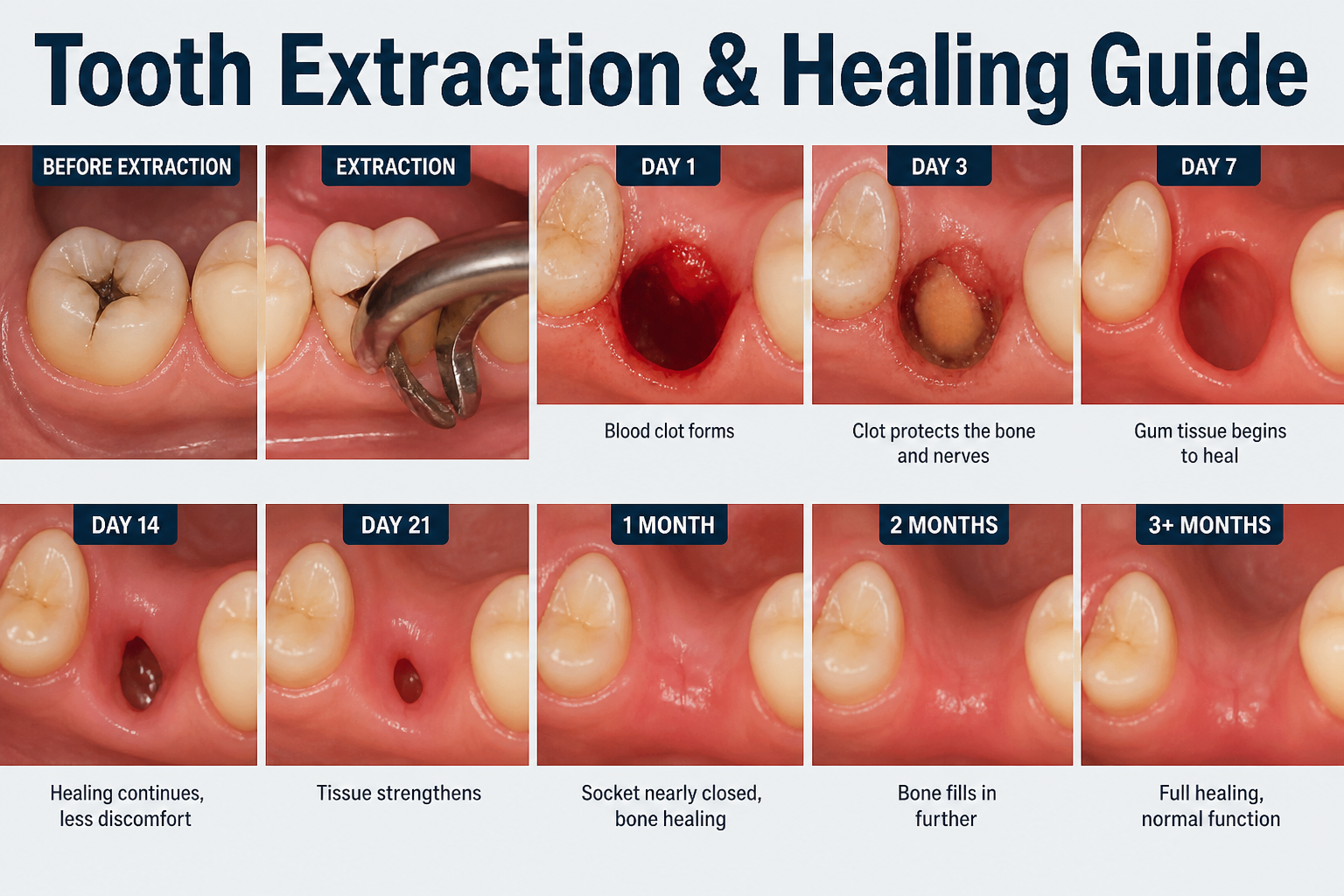 Language : EnglishTopics: ExtractionBy a Washington-based dental implant and bone graft specialist...