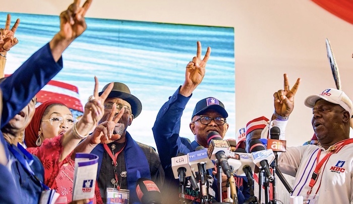 Politicians in Anambra are joining the NDC and launching campaigns following Peter Obi’s recent defe...