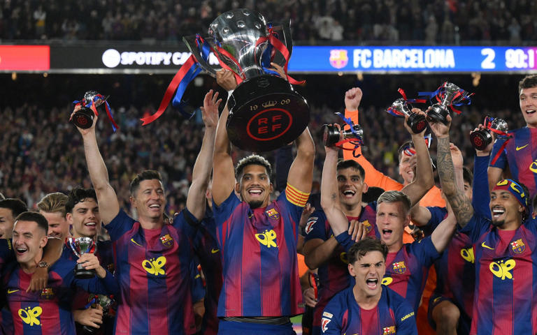 Barcelona seal LaLiga title with a 2-0 Clásico win over Real Madrid at Camp Nou, second on the trot...