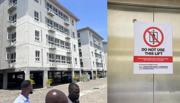 Lagos State has sealed over 12 properties in Lekki and Ikeja for failing to comply with elevator saf...
