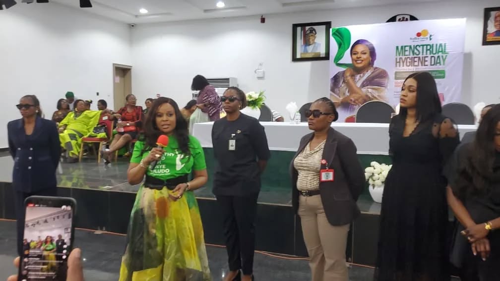 Nonye Soludo urges communities to stop shaming girls during menstruation and promote hygiene educati...
