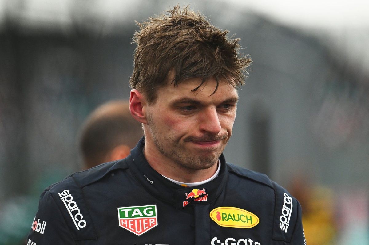 Max Verstappen has been handed a five-second penalty for crossing the pitlane exit line at the Formu...