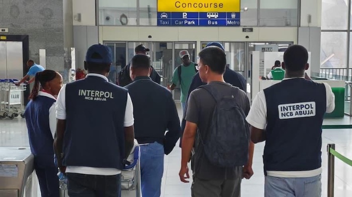 INTERPOL operatives in Nigeria arrest and repatriate a Chinese suspect wanted over an alleged $245 m...