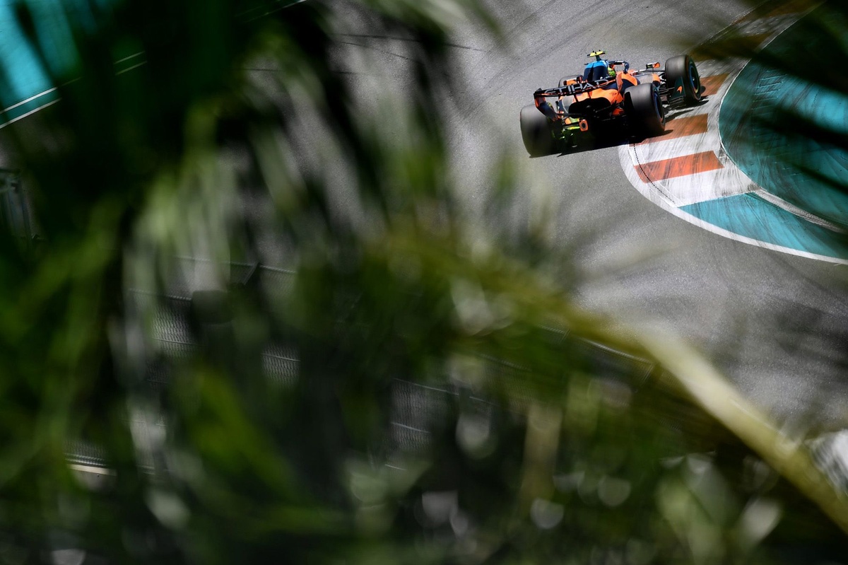 Lando Norris has topped sprint qualifying at the Miami Grand Prix, defeating championship leader Kim...