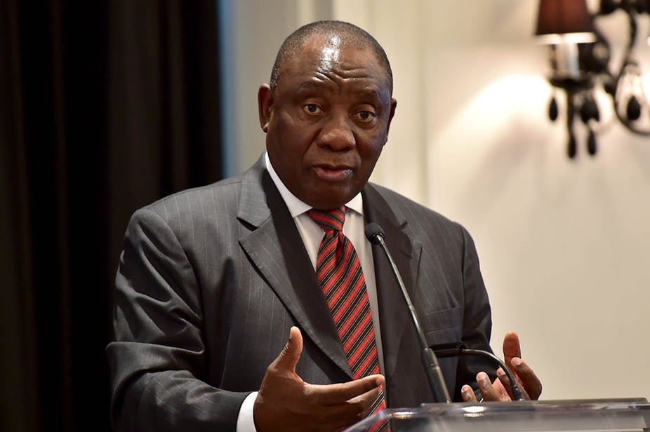 South Africa's President Cyril Ramaphosa rules out resigning despite impeachment proceedings against...