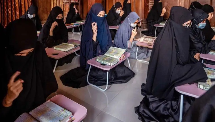 Indonesian authorities shut Islamic boarding school in Central Java after dozens of female students...