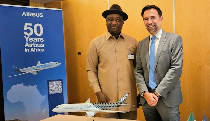 Nigeria signs Airbus deal to boost aviation growth, develop infrastructure, and train workforce as d...