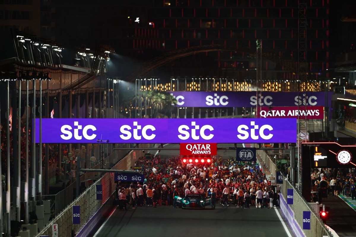 The cancellation of the April grands prix in Bahrain and Saudi Arabia due to the conflict in the Mid...